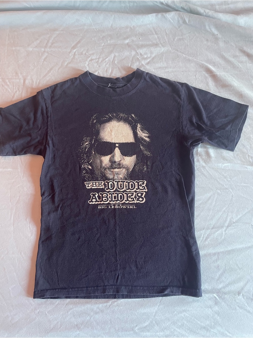 Black 'The Dude Abides' Graphic Tee - Men. The Big Lebowski